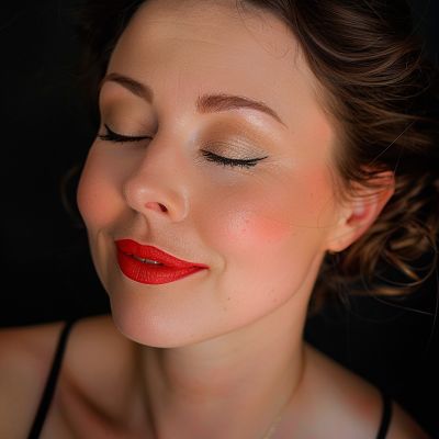 Abend Make-up mit Effektampulle – Zartfein Essen