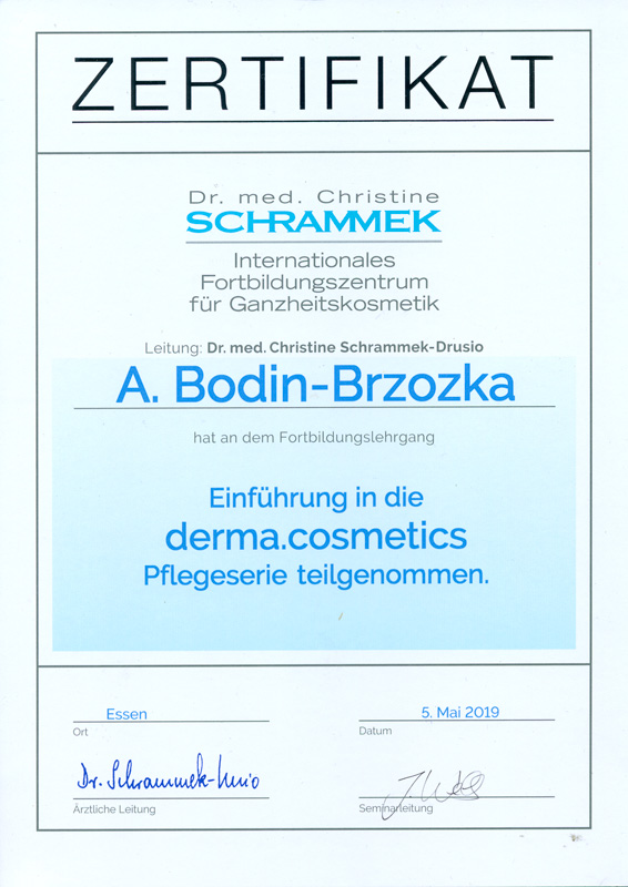 derma.cosmetics Pflegeserie