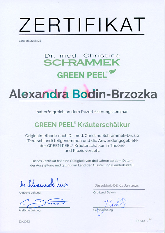 Green Peel Kräuterschälkur
