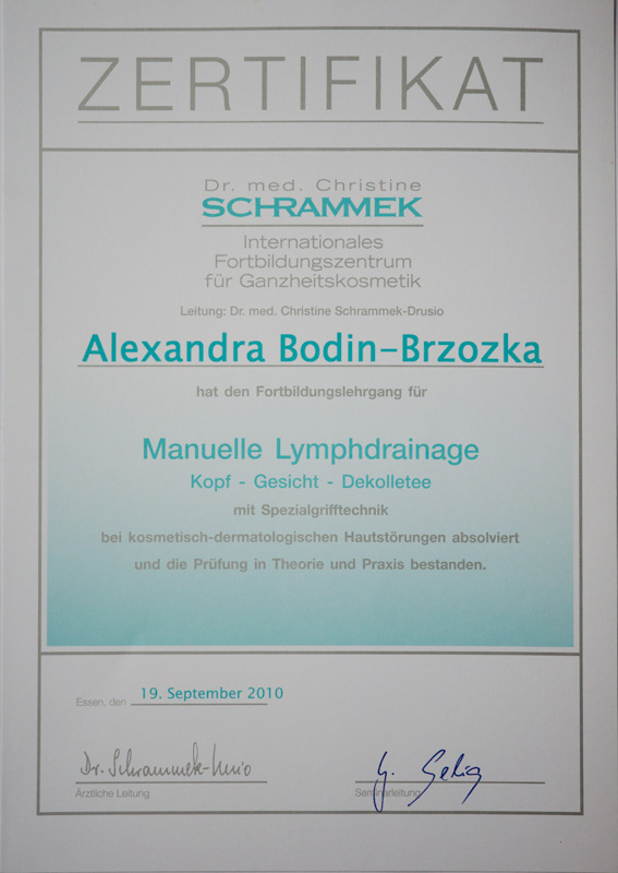 Manuelle Lymphdrainage